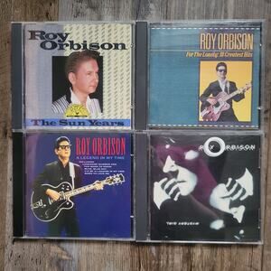 Roy Orbison 4 CDs Legend in My Time, Sun Years, Mystery Girl, For The Lonely VG+